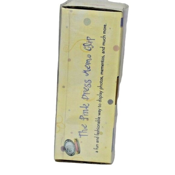 New View Gifts The Pink Dress Memo Photo Clip New - Picture 5 of 6